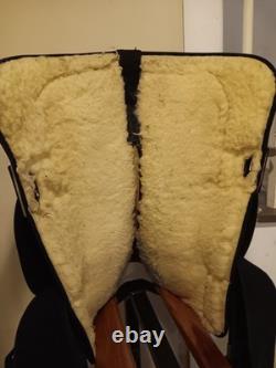17 Circle Y Park & Trail Synthetic Western Saddle FQHB