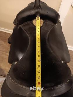 17 Circle Y Park & Trail Synthetic Western Saddle FQHB