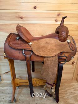 17 Circle Y Pro Cutter Western Saddle Model 2530