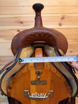 17 Circle Y Pro Cutter Western Saddle Model 2530
