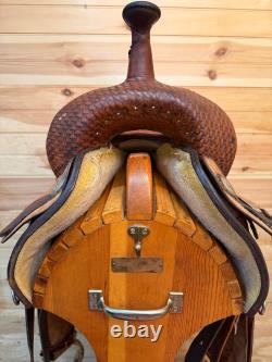 17 Circle Y Pro Cutter Western Saddle Model 2530