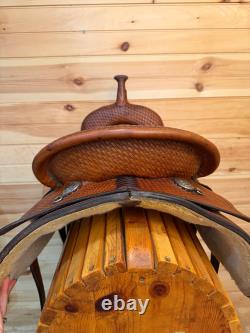 17 Circle Y Pro Cutter Western Saddle Model 2530
