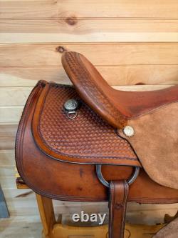 17 Circle Y Pro Cutter Western Saddle Model 2530