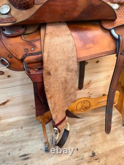 17 Circle Y Pro Cutter Western Saddle Model 2530