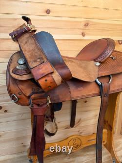 17 Circle Y Pro Cutter Western Saddle Model 2530
