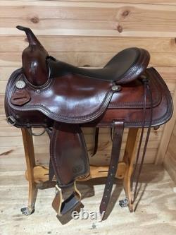 17 Circle Y Topeka Flex-Lite Western Trail Saddle Model 1551