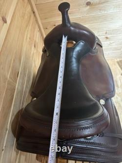 17 Circle Y Topeka Flex-Lite Western Trail Saddle Model 1551