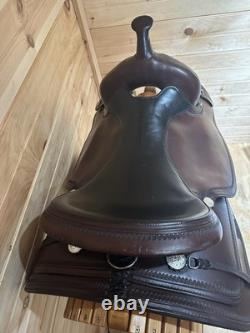17 Circle Y Topeka Flex-Lite Western Trail Saddle Model 1551