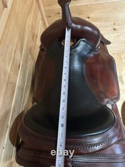 17 Circle Y Topeka Flex-Lite Western Trail Saddle Model 1551