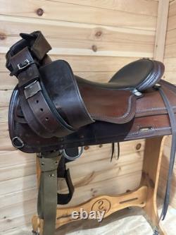 17 Circle Y Topeka Flex-Lite Western Trail Saddle Model 1551