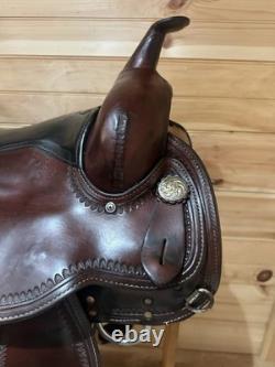 17 Circle Y Topeka Flex-Lite Western Trail Saddle Model 1551