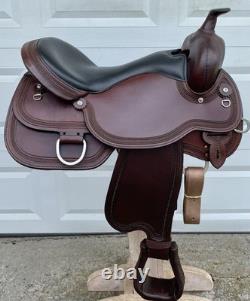 17 Circle Y ULTIMATE TrailRanch Show Saddle2023 ModelSOFTE LeatherLIGHT USE
