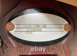 17 Circle Y ULTIMATE TrailRanch Show Saddle2023 ModelSOFTE LeatherLIGHT USE