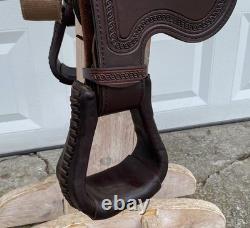 17 Circle Y ULTIMATE TrailRanch Show Saddle2023 ModelSOFTE LeatherLIGHT USE