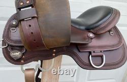 17 Circle Y ULTIMATE TrailRanch Show Saddle2023 ModelSOFTE LeatherLIGHT USE