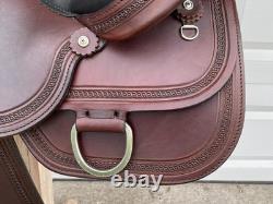 17 Circle Y ULTIMATE TrailRanch Show Saddle2023 ModelSOFTE LeatherLIGHT USE