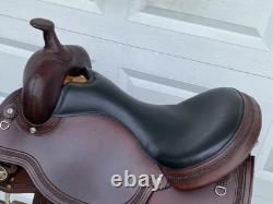 17 Circle Y ULTIMATE TrailRanch Show Saddle2023 ModelSOFTE LeatherLIGHT USE