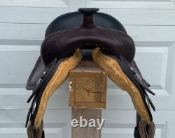 17 Circle Y ULTIMATE TrailRanch Show Saddle2023 ModelSOFTE LeatherLIGHT USE