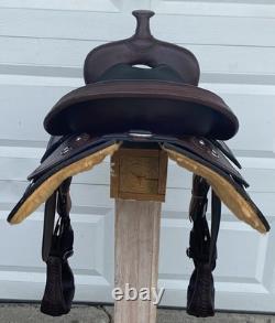 17 Circle Y ULTIMATE TrailRanch Show Saddle2023 ModelSOFTE LeatherLIGHT USE