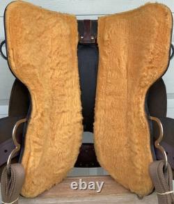 17 Circle Y ULTIMATE TrailRanch Show Saddle2023 ModelSOFTE LeatherLIGHT USE