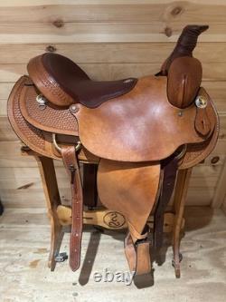 17 Dakota Saddlery Western Roping Saddle Model 553