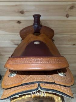 17 Dakota Saddlery Western Roping Saddle Model 553