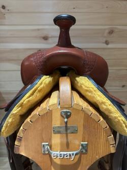 17 Dakota Saddlery Western Trail Saddle Model 350L