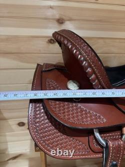 17 Dakota Saddlery Western Trail Saddle Model 350L