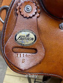 17 FABTRON Light Weight Western Horse Saddle #7114S