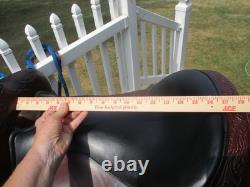 17'' High Horse Circle Y Park & Trail Sqh Bars Western Saddle Leather & Cordura