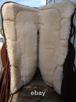 17'' High Horse Circle Y Park & Trail Sqh Bars Western Saddle Leather & Cordura