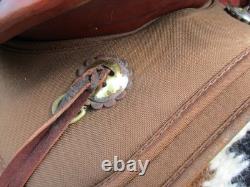 17'' High Horse Circle Y Park & Trail Sqh Bars Western Saddle Leather & Cordura