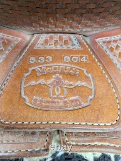 17 Inch Used McCall Saddlery Northwest Wade Western Saddle 1027-10851