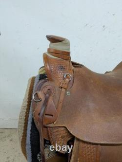 17 Inch Used McCall Saddlery Northwest Wade Western Saddle 1027-10851