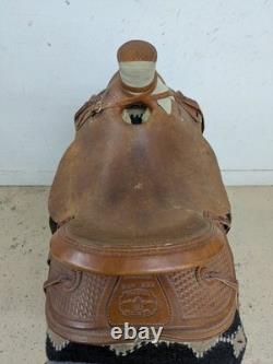 17 Inch Used McCall Saddlery Northwest Wade Western Saddle 1027-10851