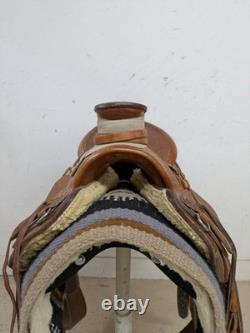 17 Inch Used McCall Saddlery Northwest Wade Western Saddle 1027-10851