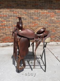 17 Inch Western Roping Saddle