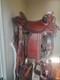 17'' Jcm Martin Wade Roper Qh Bars Western Saddle W Cinch, Bcollar 41 Lbs