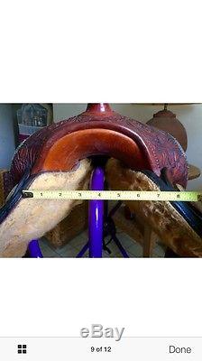 17 McLelland's Reining/All-around Saddle. No reserve