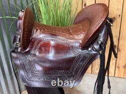 17 RAIN TREE TACK Peruvian PASO Horse Saddle w Corona Lima, Peru