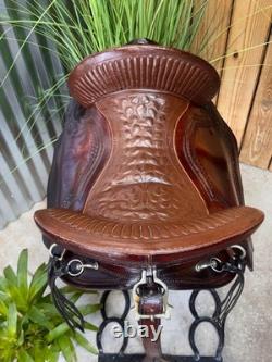 17 RAIN TREE TACK Peruvian PASO Horse Saddle w Corona Lima, Peru