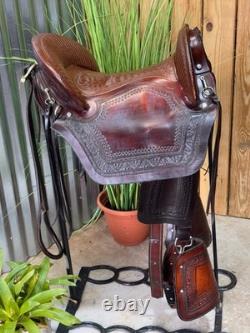 17 RAIN TREE TACK Peruvian PASO Horse Saddle w Corona Lima, Peru