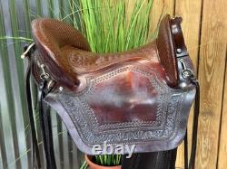 17 RAIN TREE TACK Peruvian PASO Horse Saddle w Corona Lima, Peru