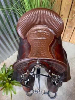 17 RAIN TREE TACK Peruvian PASO Horse Saddle w Corona Lima, Peru
