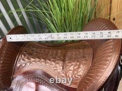 17 RAIN TREE TACK Peruvian PASO Horse Saddle w Corona Lima, Peru