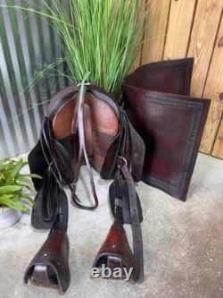 17 RAIN TREE TACK Peruvian PASO Horse Saddle w Corona Lima, Peru