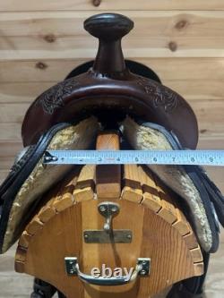 17 Reinsman Western Trail Saddle Model 4180