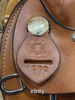 17 Rocking R Saddlery Western Work Training Saddle Model 1300