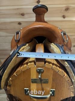 17 Rocking R Saddlery Western Work Training Saddle Model 1300