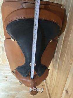 17 Rocking R Saddlery Western Work Training Saddle Model 1300